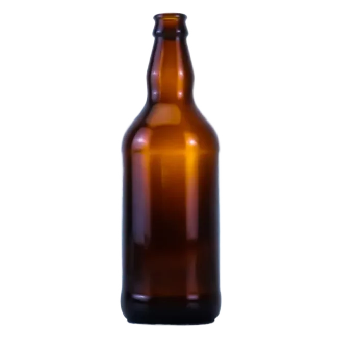 520ml Amber Green Glass Beer Bottles with Crown Caps – Bulk Wholesale for Breweries
