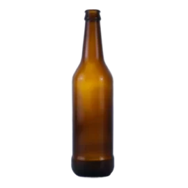 530ml Amber Glass Beer Bottle with Crown Cap – Sustainable and Stylish Packaging