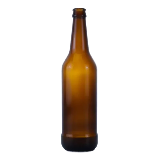 530ml Amber Glass Beer Bottle with Crown Cap – Sustainable and Stylish Packaging