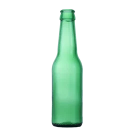 Premium 325ml Beer Glass Bottles – Customizable Logo, Crown Cap, Available in Amber, Flint & Green