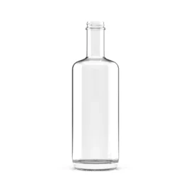 750ml Super Flint Round Glass Bottle – Premium Spirit Bottle for Custom Branding & Wholesale