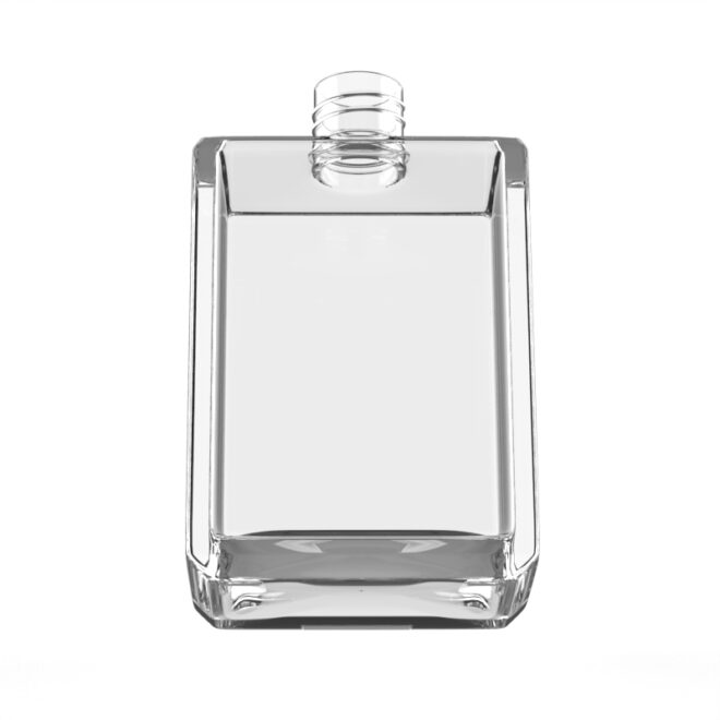 67ml Square Glass Bottle – Clear and Stylish Design for Modern Packaging - Image 2
