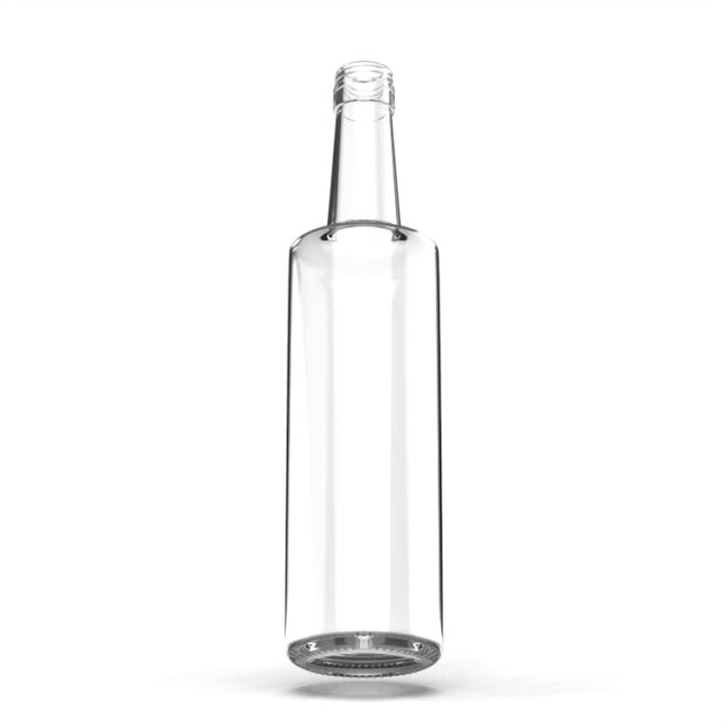 700ml Round Glass Liquor Bottle with Screw Cap – Ideal for Vodka, Whiskey, Tequila & Rum - Image 2