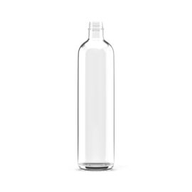 700ml Long Neck Glass Whiskey Bottle with Screw Cap – Perfect for Vodka, Brandy, Tequila & More