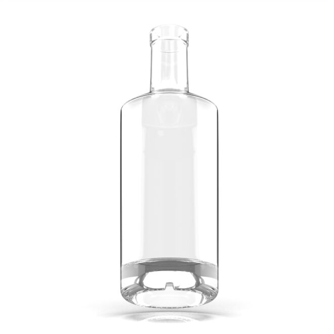 700ml Round Flint Glass Bottle with Cork Seal – Wholesale & ISO9001 Certified - Image 2