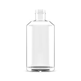 1000ml Round Glass Liquor Bottle with Screw Cap – Perfect for Whiskey, Vodka & Spirits