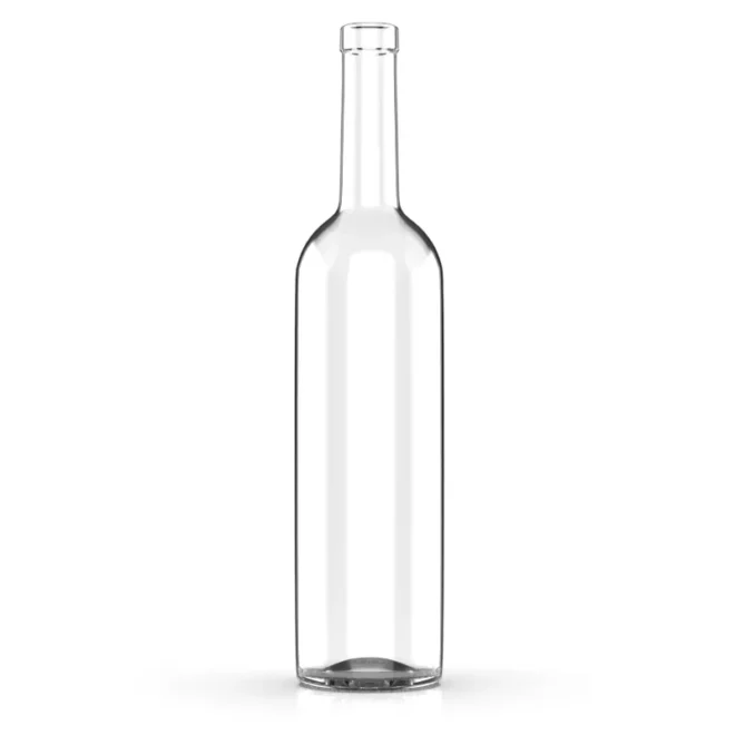 750ml Round Glass Liquor Bottle with Cork – Custom Logo & Bulk Wholesale Available
