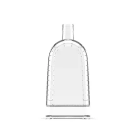 750ml Premium Clear Glass Liquor Bottle with Cork – Perfect for Vodka, Whiskey & Spirits Packaging