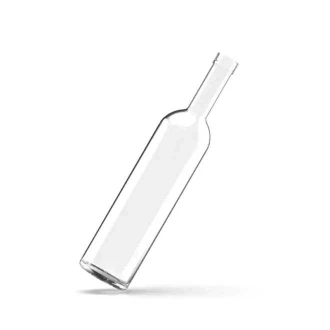 750ml Round Glass Whiskey Bottle with Cork – Customizable Sizes for Vodka, Tequila, and Spirits - Image 3