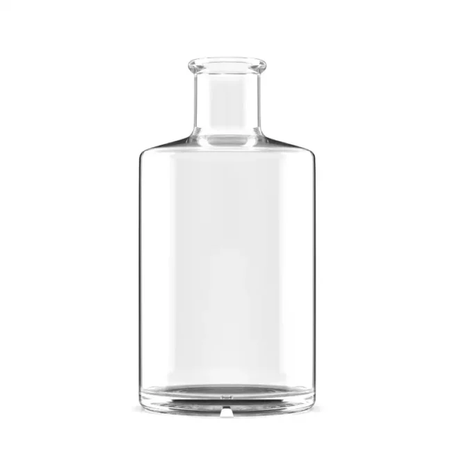 700ml Round Glass Whiskey Bottles with Cork Stopper – Perfect for Vodka, Tequila, Gin – Wholesale Pricing