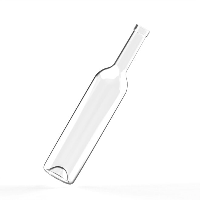 750ml Clear Glass Bottle – Smooth Finish & Straight Shape for Liquor and Wine - Image 2