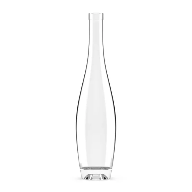 750ml Empty Glass Liquor Bottle with Bar Top – Ideal for Whiskey, Vodka, Gin, Rum