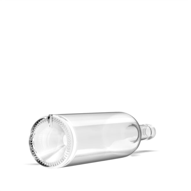 Clear 750ml Spirit Bottle – Heavy-Duty Flint Glass with Sleek Surface, Perfect for Vodka and Whiskey - Image 4