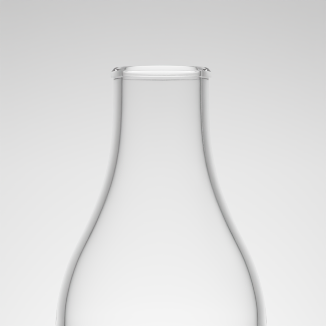 750ml Clear Glass Bottle – Elegant Smooth Finish for Beverages & Dairy Products - Image 6