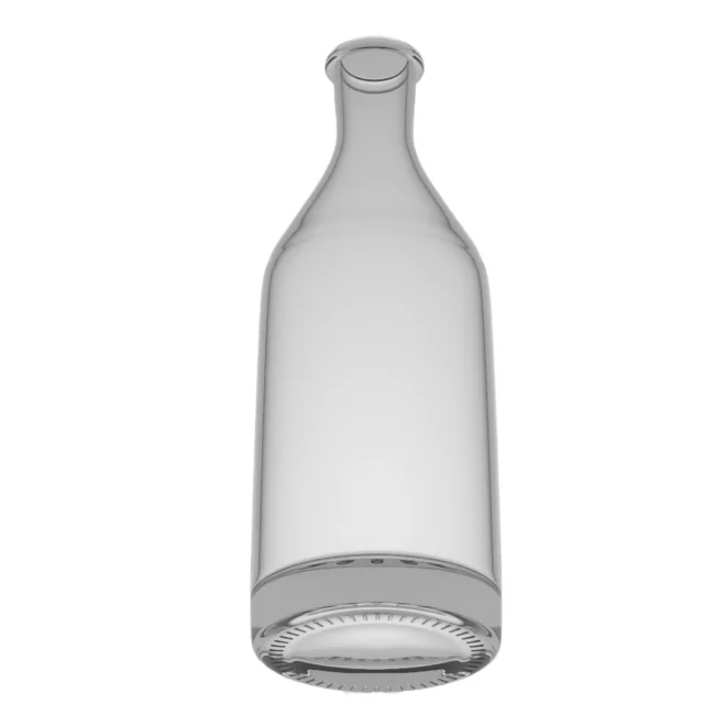 Elegant 750ml Clear Liquor Bottle – Smooth Finish, Perfect for Whiskey, Wine, and More - Image 3
