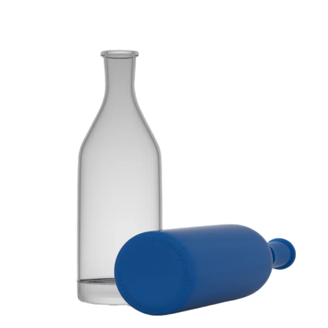 Elegant 750ml Clear Liquor Bottle – Smooth Finish, Perfect for Whiskey, Wine, and More - Image 5