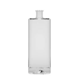750ml Round Clear Glass Bottle – High-Quality Flint Glass, Ideal for Custom Branding & Decoration.