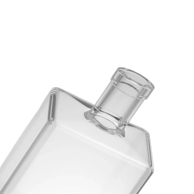 Premium 500ml Square Glass Bottle – Thick Base, High Clarity, Customizable for Spirits - Image 6