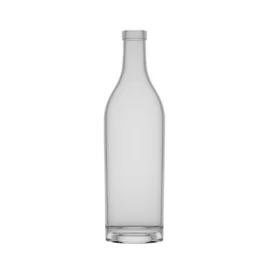 750ml Frosted Glass Wine Bottle – Premium Quality, Classic Round Design for Home Brewing & Storage