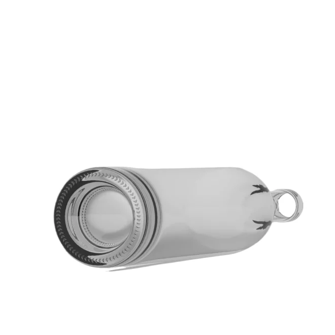 750ml Frosted Glass Wine Bottle – Premium Quality, Classic Round Design for Home Brewing & Storage - Image 3