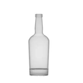 750ml Tall Clear Glass Bottle – Premium Flint Glass with Smooth Finish