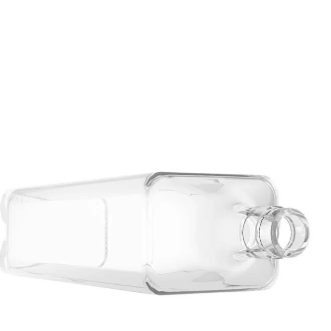 700ml Clear Rectangular Glass Bottle with Polished Surface – Perfect for Spirits, Liquids, and Beverages - Image 4