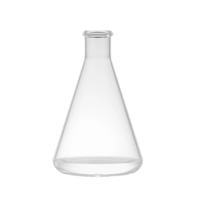 250ml Clear Glass Erlenmeyer Flask – Lab-Grade Conical Flask for Chemicals & Laboratory Use