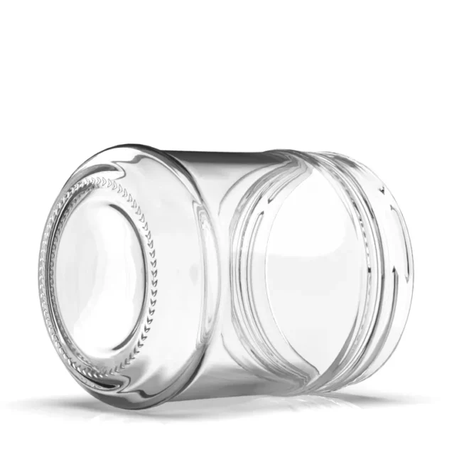 200ml Clear Glass Honey Jars with Lids – Customizable Wholesale Food Storage Containers - Image 3