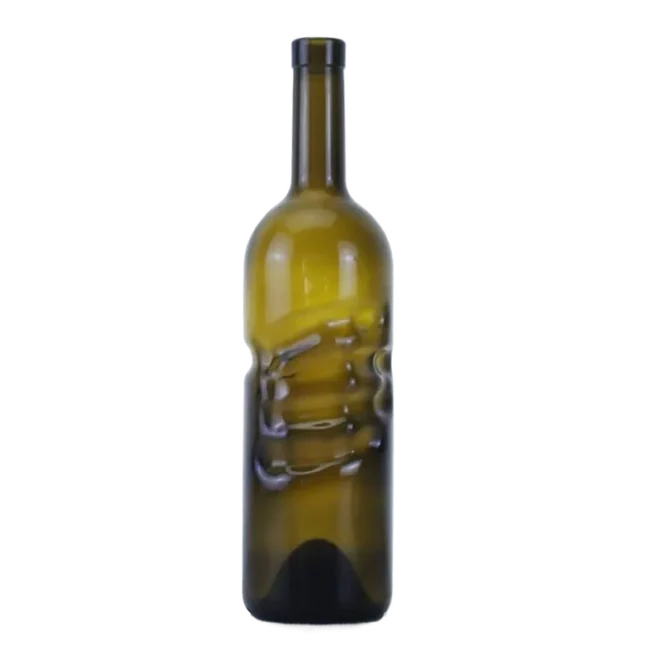 Premium 750ml Bordeaux Wine Bottles in Bulk – Embossed Glass for Distinctive Packaging