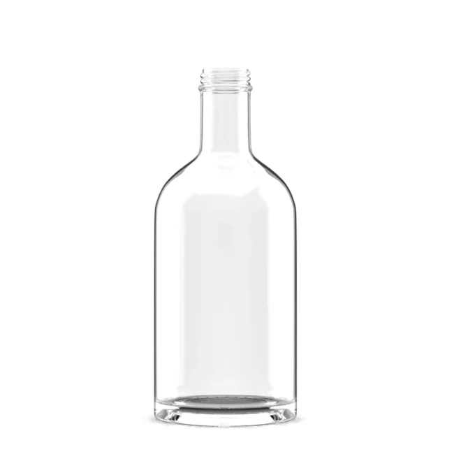 Premium 700ml Matte Round Glass Bottles – Customizable for Liquor, Bulk Wholesale Available