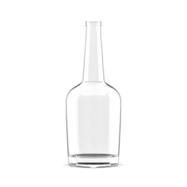 750ml Long Neck Glass Liquor Bottle with Custom Label – Ideal for Whiskey, Vodka & Gin Distilleries