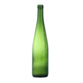 750ml Olive Green Glass Wine Bottle with Cork – Burgundy Style for Red & White Wines