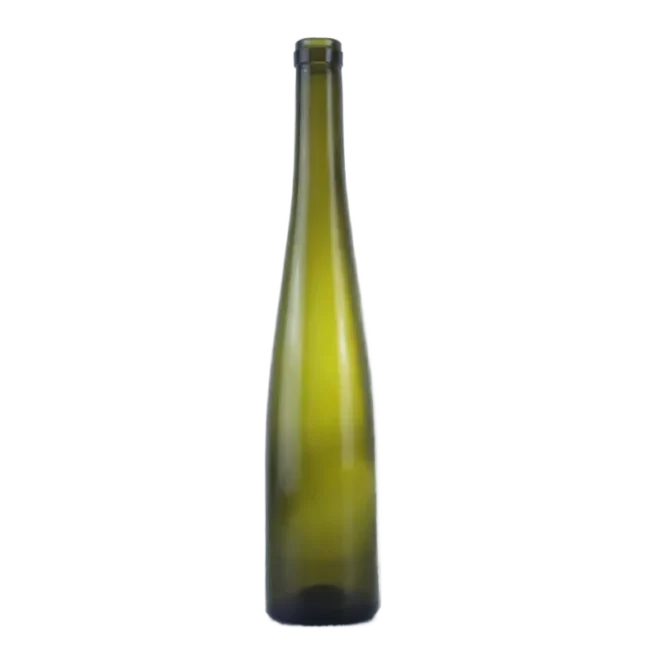 500ml Antique Green Rhine Wine Bottles – Premium Transparent Dark Green Glass for Red/White Wine