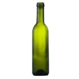 375ml Amber Bordeaux Wine Bottle – Cork Finish, Perfect for Wine & Spirits