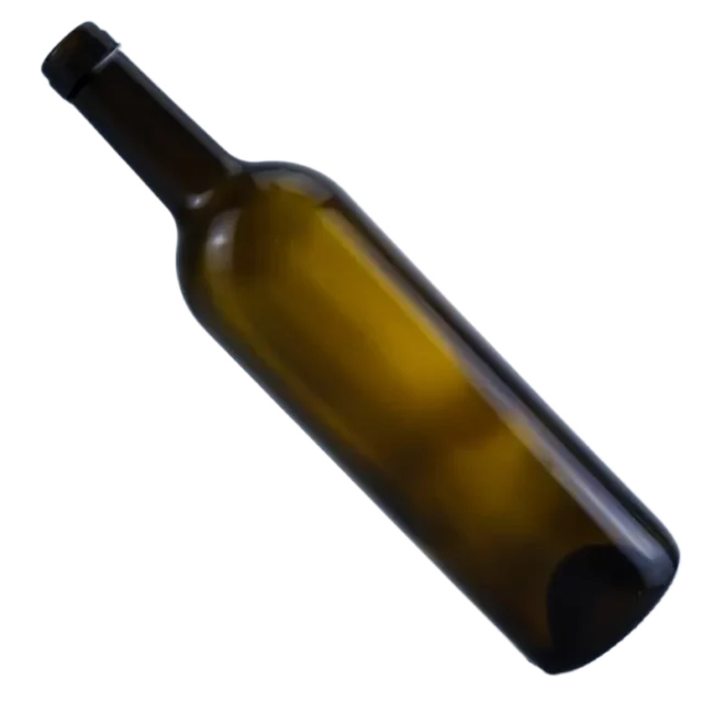 Wholesale 750ml Amber Bordeaux Glass Wine Bottle with Cork – Premium Packaging - Image 2