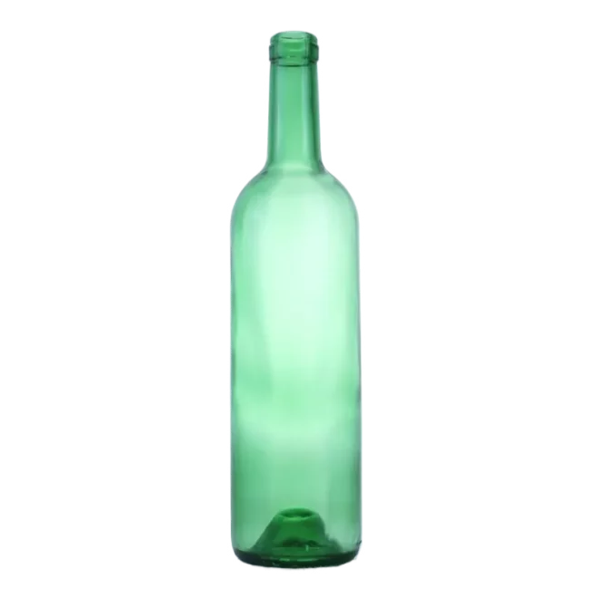 750ml Emerald Green Bordeaux Wine Bottles – Wholesale Glass Bottles with Custom Cork Top