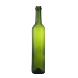 500ML Olive Green Bordeaux Glass Bottle with Cork Top – Custom & Wholesale Options Available