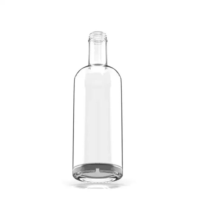 750ml High Transparency Glass Liquor Bottle with Spiral Cap – Ideal for Whiskey, Vodka, and Spirits - Image 2