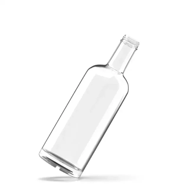 750ml High Transparency Glass Liquor Bottle with Spiral Cap – Ideal for Whiskey, Vodka, and Spirits - Image 3