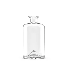 Premium 500ml Transparent Glass Bottle with Cork Stopper – Reusable & Eco-Friendly