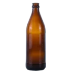 Wholesale 520ml Amber & Transparent Beer Bottles – Customizable with Personalization Options