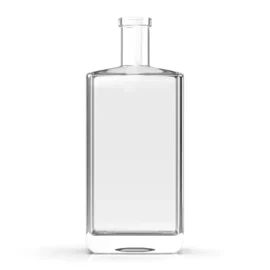 Premium 750ml Glass Liquor Bottle with Natural Cork – Ideal for Spirits & Wholesalers