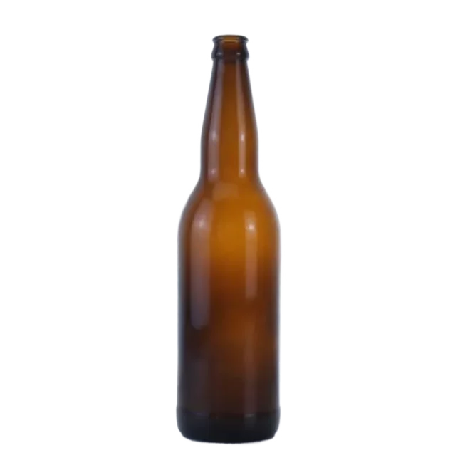 Custom 650ml Amber Glass Beer Bottles – Ideal for Craft Brewing & Beverages