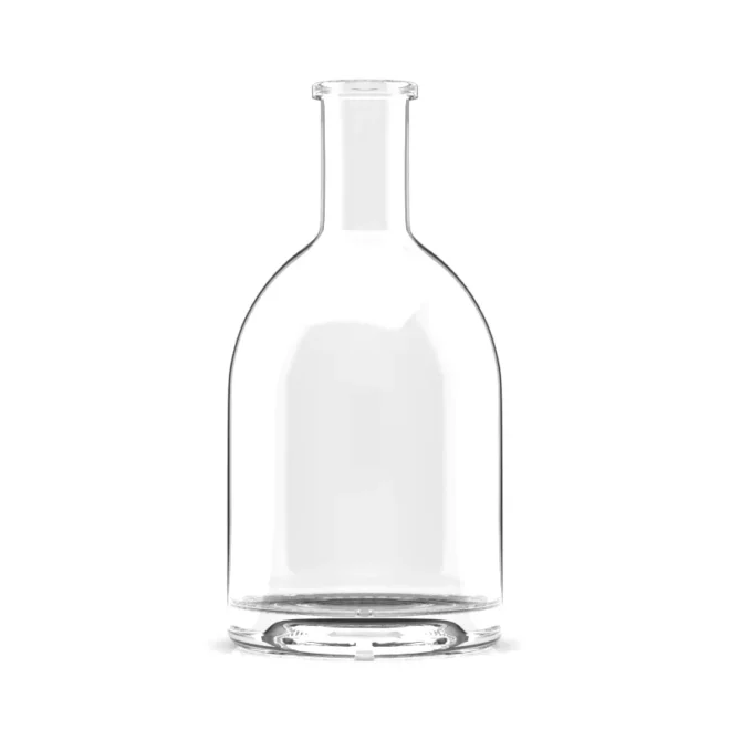 Premium 500ml, 700ml, 750ml Glass Bottles with Custom Logo – Ideal for Vodka, Whiskey, Rum & Brandy