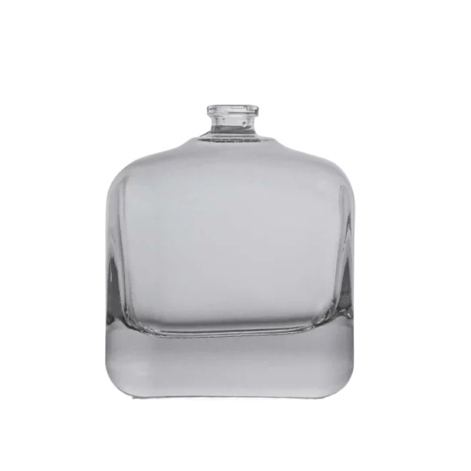 Clear Square Glass Perfume Bottles – 100ml, 150ml, 200ml Empty Refillable Containers