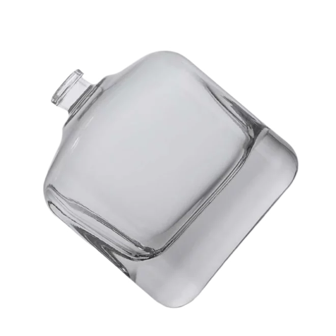 Clear Square Glass Perfume Bottles – 100ml, 150ml, 200ml Empty Refillable Containers - Image 2