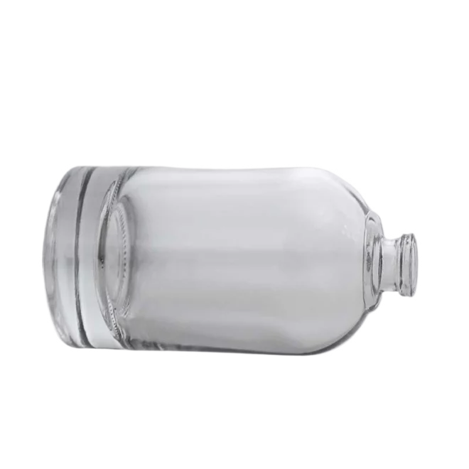 Premium 50ml Clear Glass Perfume Bottle with Gold Atomizer – Refillable Luxury Fragrance Bottle - Image 3