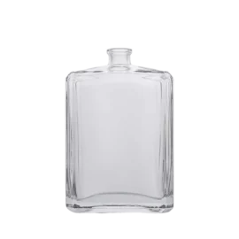 Luxury Square Super Flint Glass Perfume Bottle with Pump – Custom Design & Logo Embossing