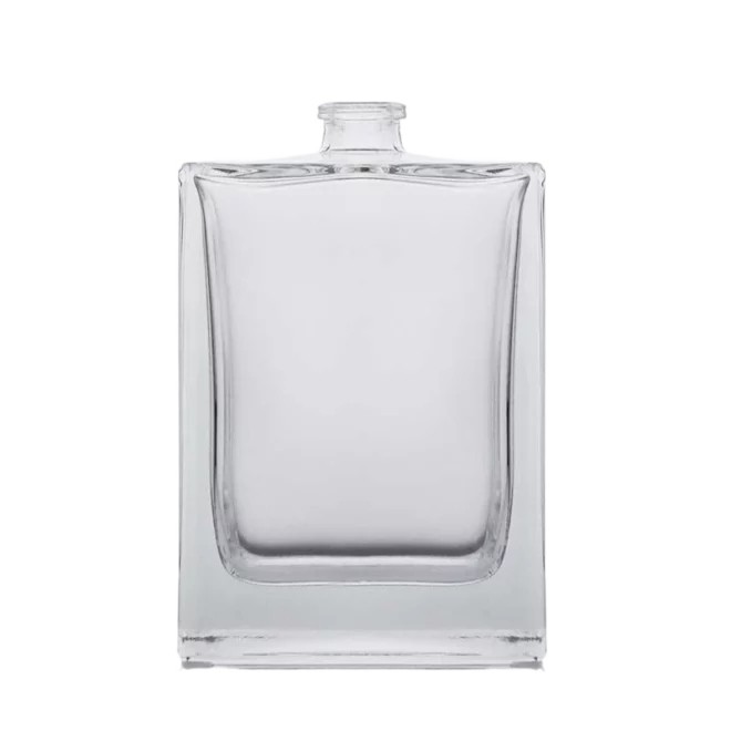 100ml Elegant Ceramic Perfume Bottle – Customizable & Refillable, Crystal Clear