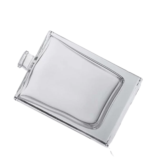 100ml Elegant Ceramic Perfume Bottle – Customizable & Refillable, Crystal Clear - Image 3